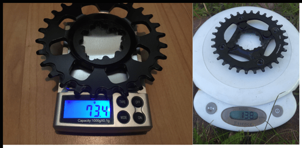 Direct Mount 28T vs Spider + 30T ratas