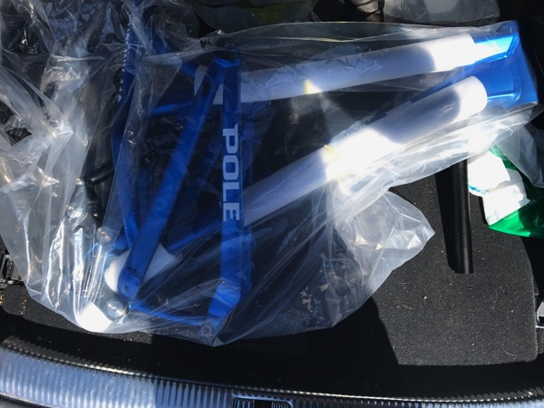 Pole Evolink 110 runko taitettuna